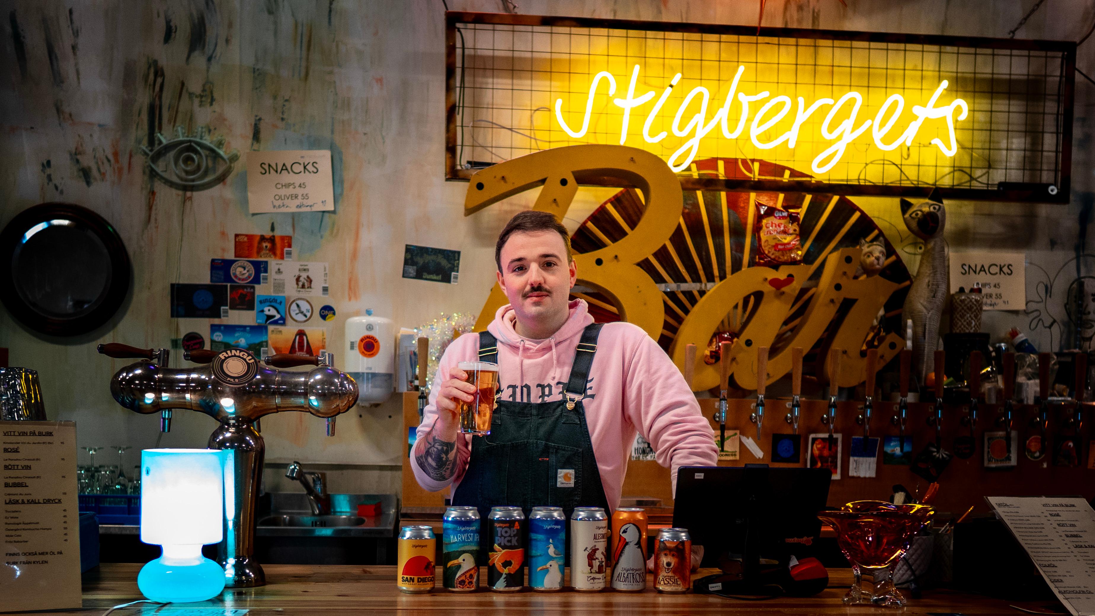 Ölprovning med bryggare