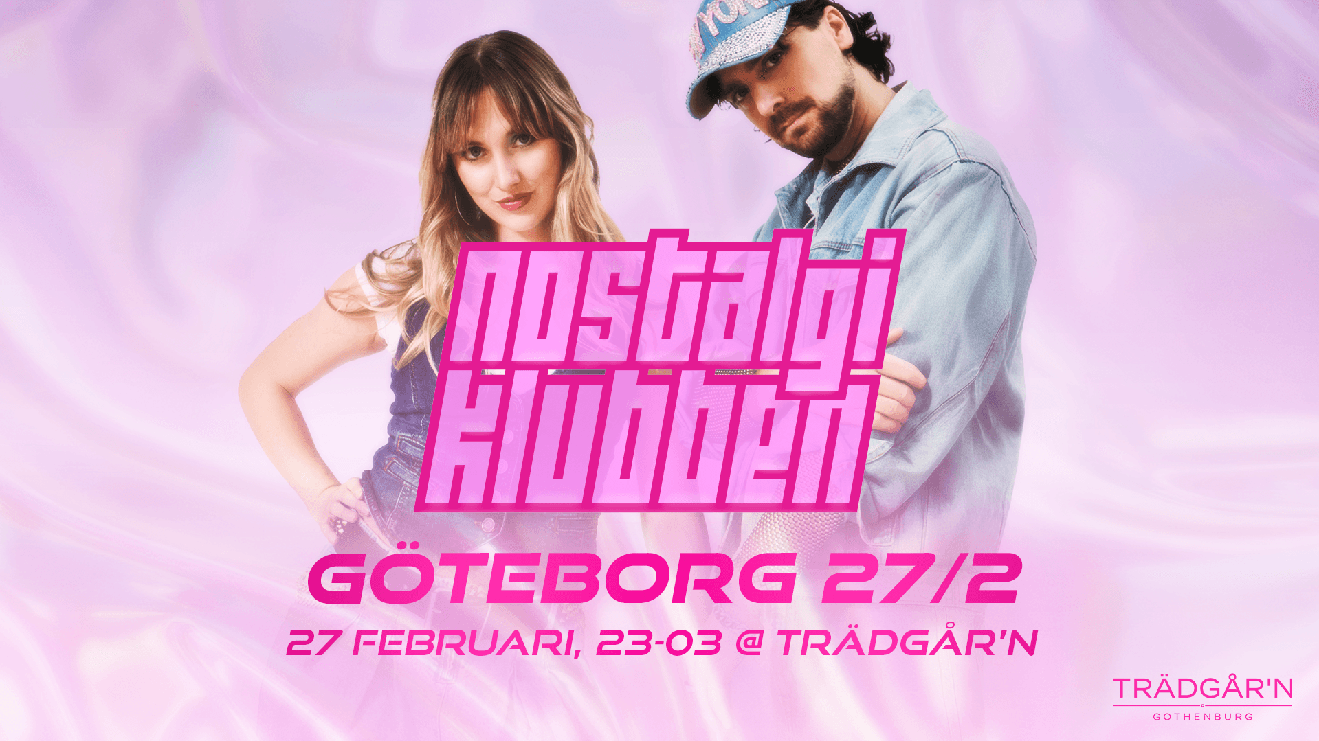 NOSTALGIKLUBBEN - 27 FEB - TRÄDGÅR'N