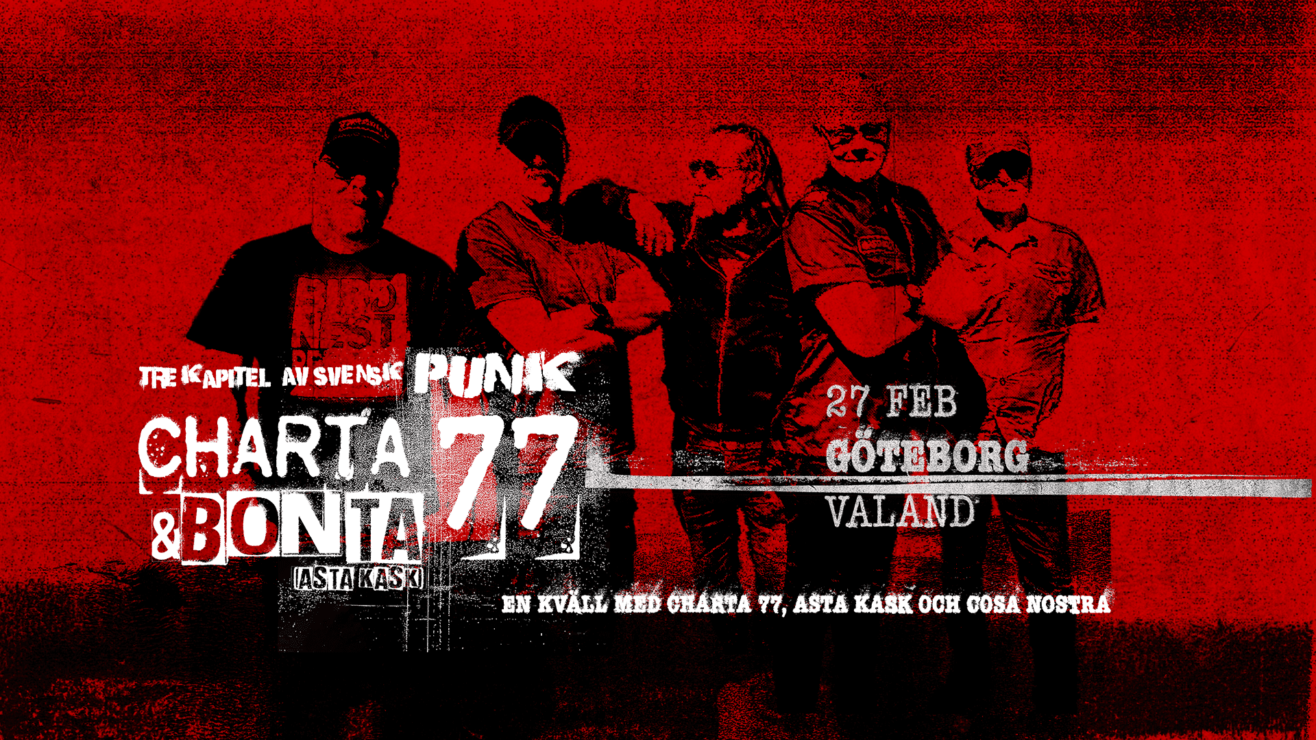 Charta 77 & Bonta - Tre kapitel av svensk punk