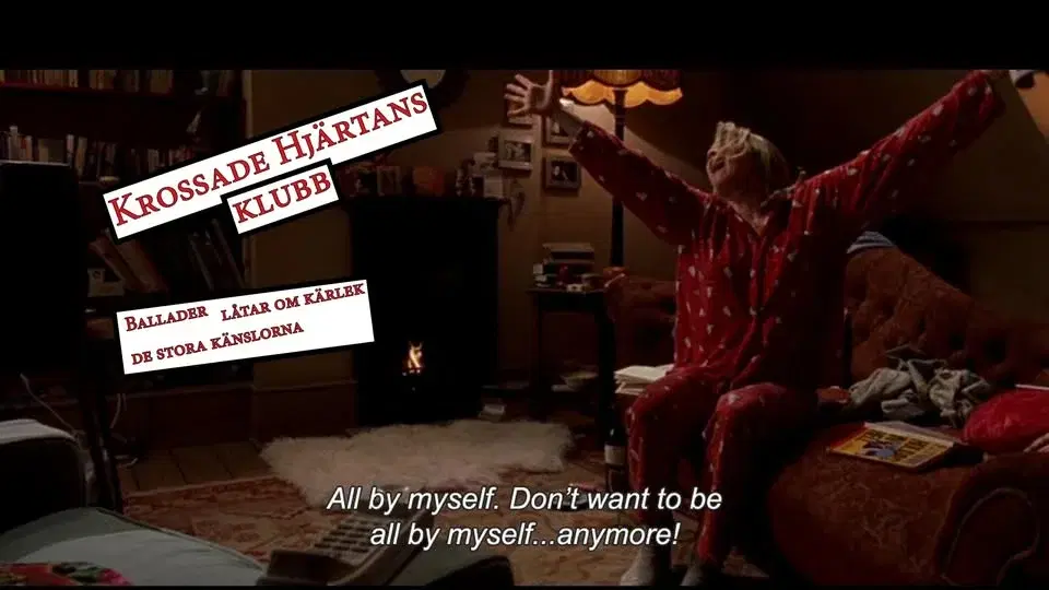 Krossade Hjärtans Klubb i loungen