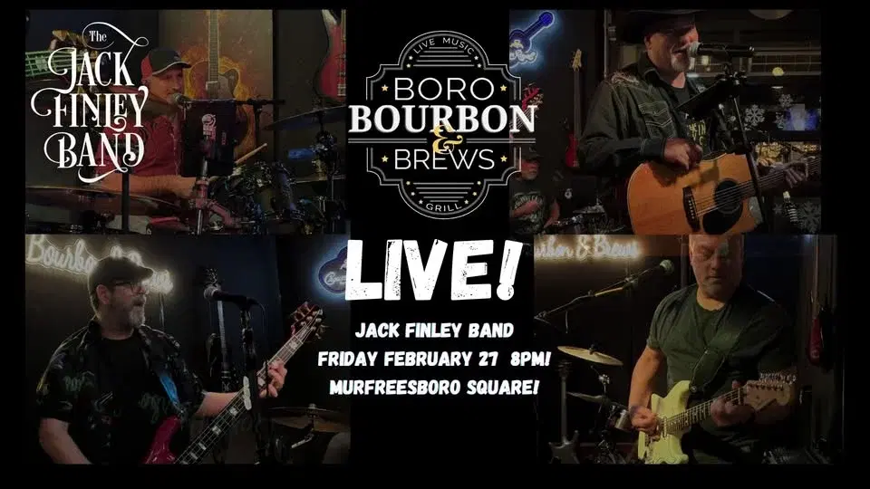 Jack Finley Band LIVE at Boro Bourbon & Brews!