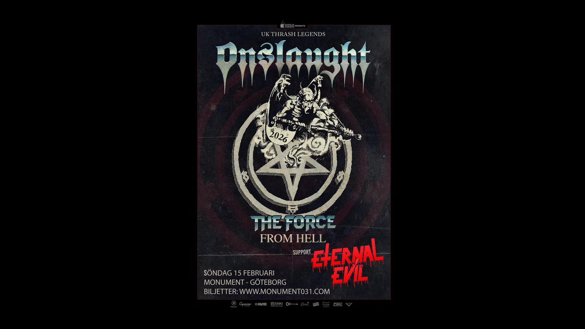 Onslaught (UK) + Eternal Evil 15/2