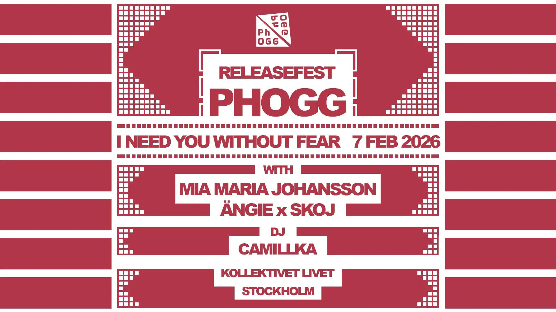 Phogg + Ängie x Skoj + Mia Maria Johansson