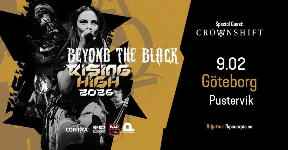 Beyond the Black + Special Guest: Crownshift | Göteborg