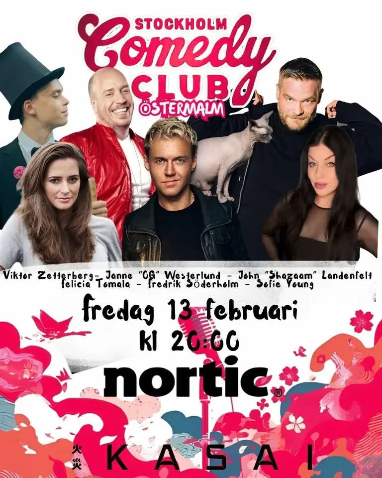 Fredrik Söderholm, John ”Shazaam” Landenfelt, Felicia Tomala, Sofie Young, Viktor Zetterberg & OGJW