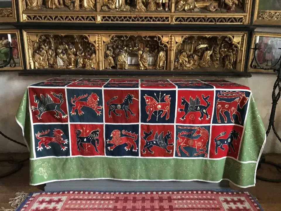 Kurs i Guldskinnsbroderi