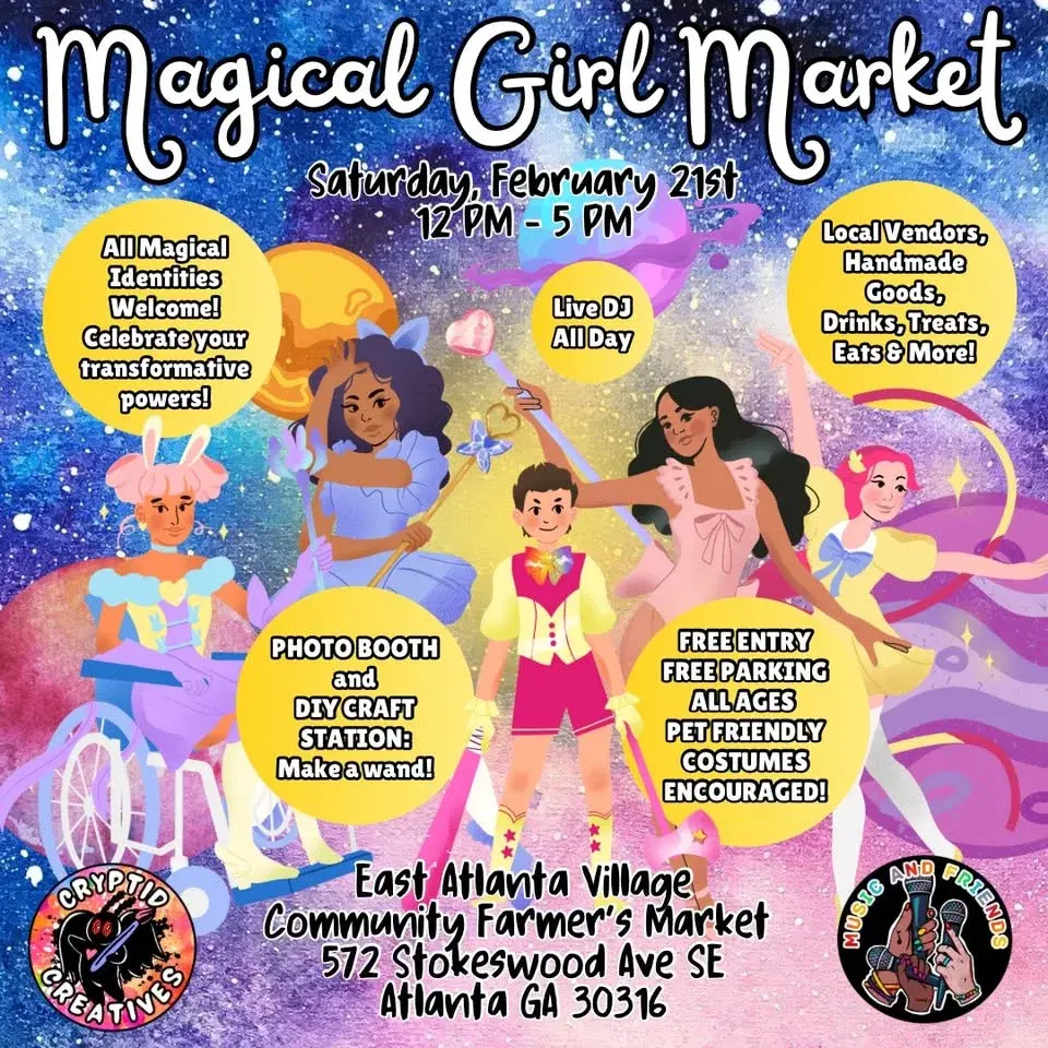 Magical Girl Market: Love, Friendship, Cute Goodies and Local Treats!