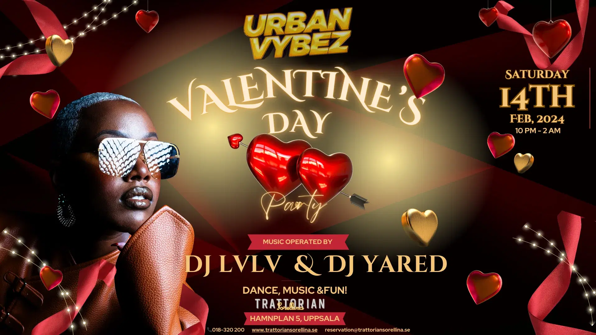 URBAN VYBEZ VALENTINE'S DAY PARTY • 14/2