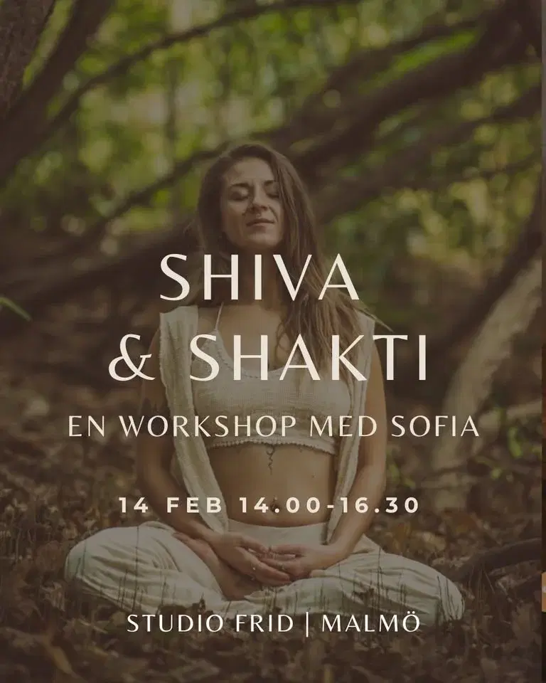 Workshop - Shiva & Shakti med Sofia Lindgren Cortes