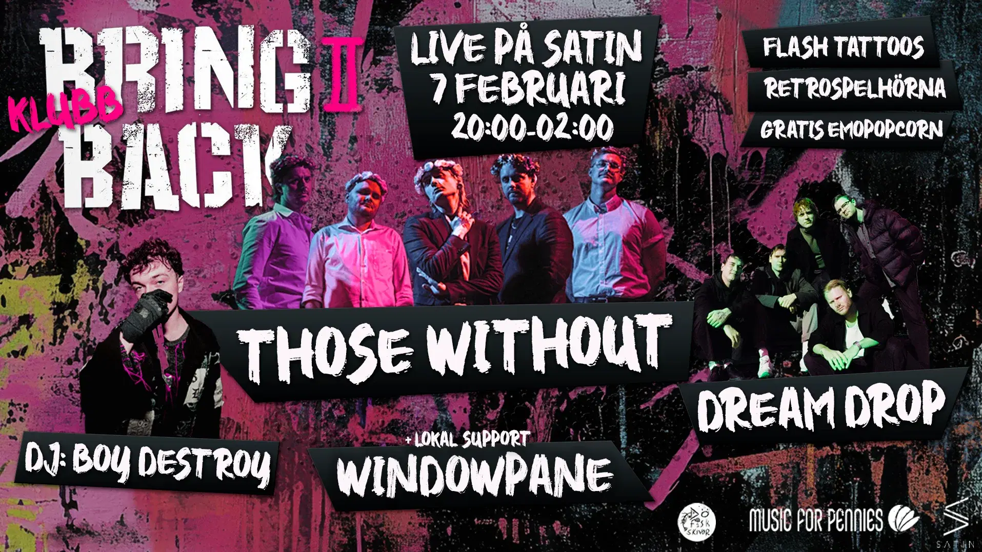 KLUBB BRING BACK: THOSE WITHOUT + DREAM DROP