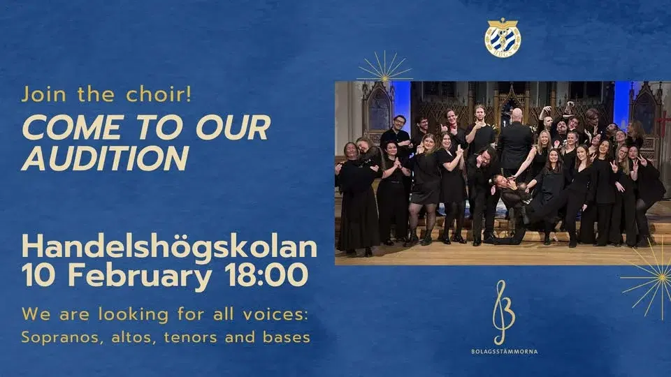 Audition till Bolagsstämmorna VT26