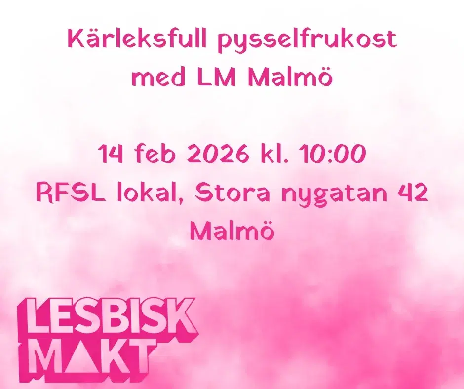 Kärleksfull pysselfrukost med LM Malmö