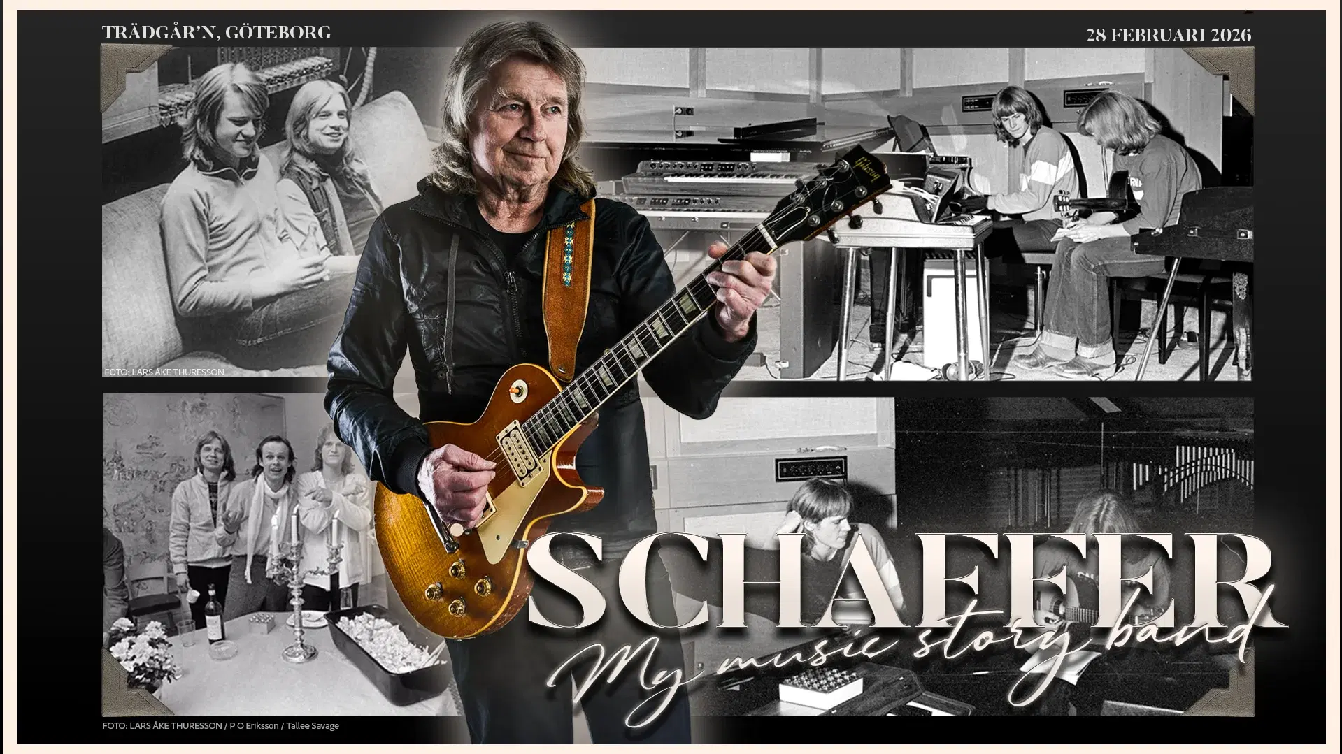 SCHAFFER- MY MUSIC STORY BAND-FOKUS GÄRDESTAD 70ÅR