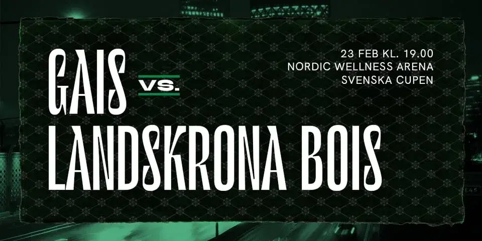 Svenska Cupen: GAIS - Landskrona BoIS
