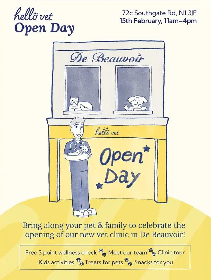 Open Day! - Hello Vet De Beauvoir