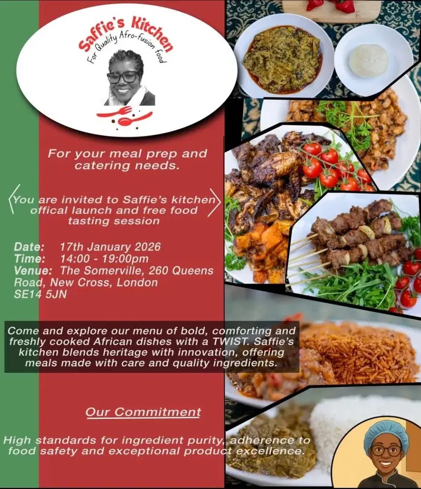 Saffie's Kitchen official launch and food tasting session.