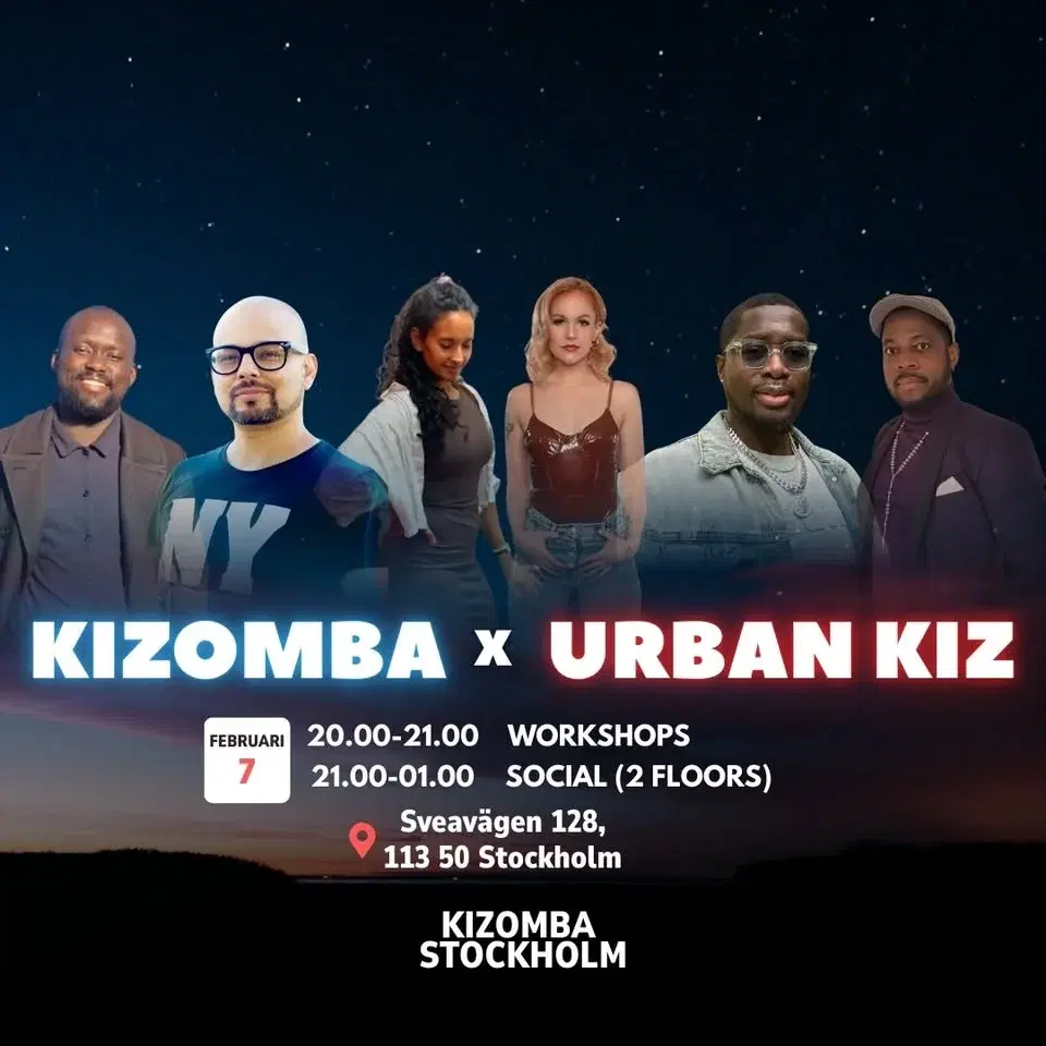 Kizomba x Urban Kiz - 7 Feb