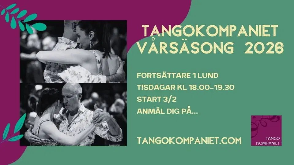 Tangokompaniet Fortsättare 1 Lund